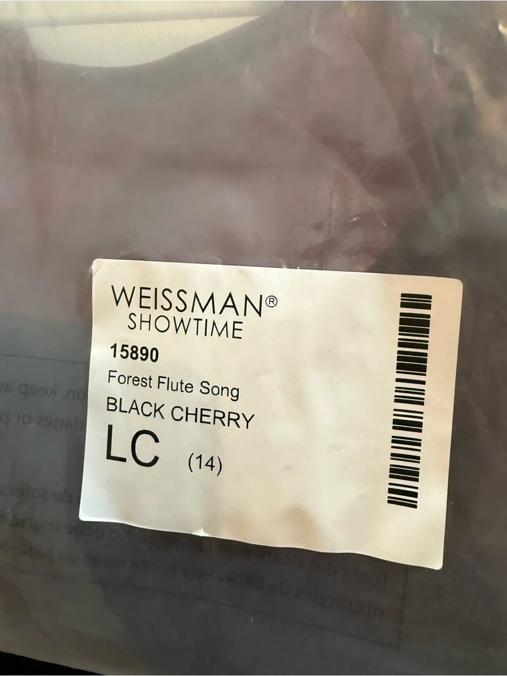 Weissman girls’ burgundy